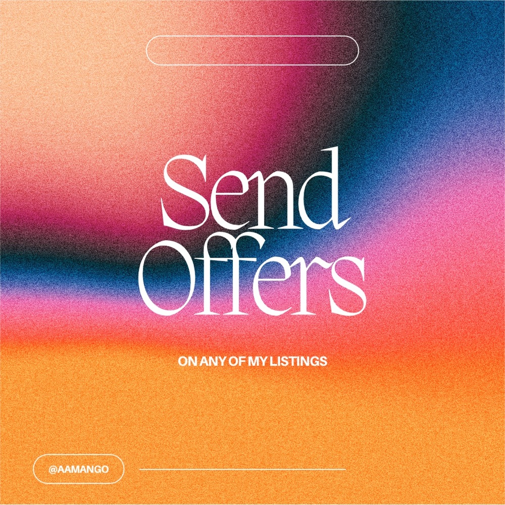 SEND ME OFFERS ON ANY ITEMS!